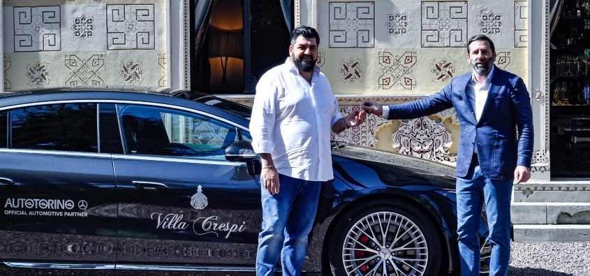 Continua la nostra collaborazione con Villa Crespi come Official Automotive Partner
